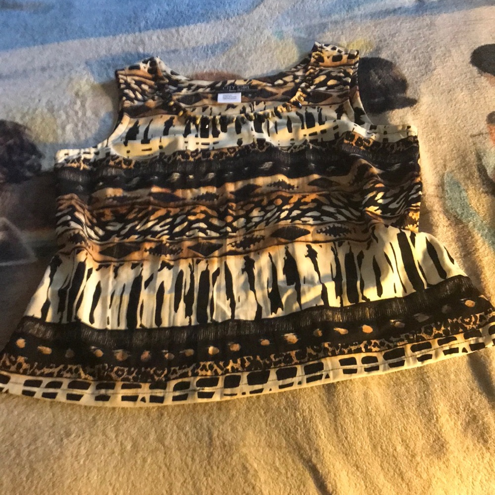 Dressy tank top